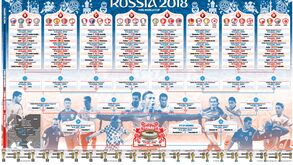 O calendário do Mundial'2018