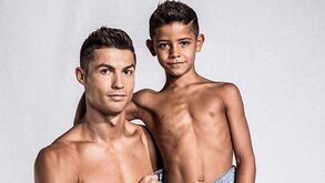 Cristiano Ronaldo sobre Cristianinho: «Tem algo de especial»