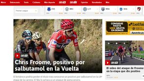 Froome nas bocas do mundo pelos piores motivos