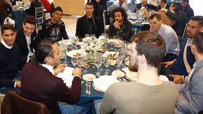Almoço de Natal do Real Madrid reúne craques à mesa