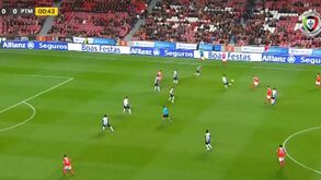 Jonas abriu o marcador na Luz logo no primeiro minuto