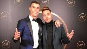 Cantor Prince Royce animou gala CR7