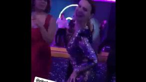 Elma Aveiro deu nas vistas na gala CR7