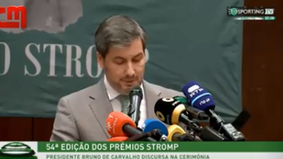 Bruno de Carvalho ataca poderes do futebol e volta à "cartilha da Luz"