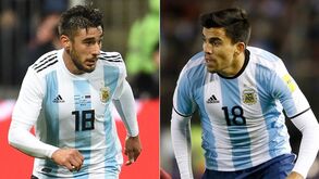 Salvio e Acuña têm um pé na Rússia