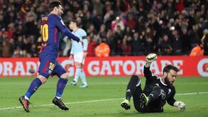 Barcelona avança na Taça do Rei com bis de Messi