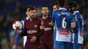Diego López levou a melhor neste penálti de Messi