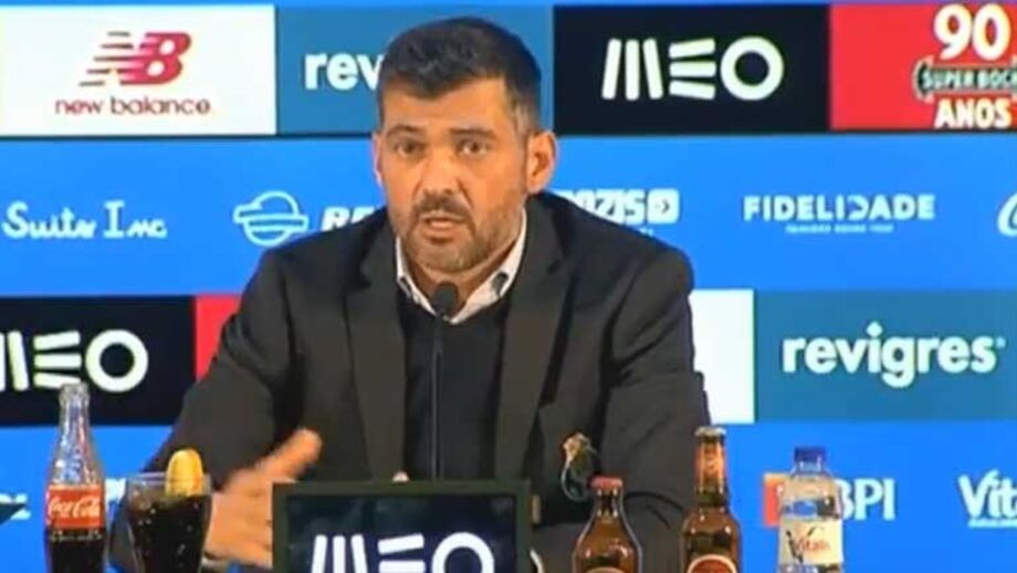 No final do FC Porto-V. Guimarães, Sérgio Conceição vincou que pensa pela sua cabeça, deixando duras críticas a Rui Vitória