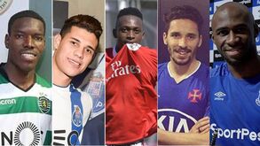 Assim foi o último dia de mercado: as principais contratações em Portugal e no estrangeiro