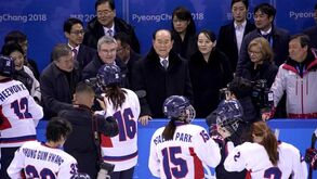 PyeongChang'2018: Equipa coreana unificada de hóquei no gelo goleada na estreia