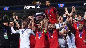 Portugal é campeão da Europa de futsal pela primeira vez
