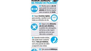Como é a vida de Rúben Semedo na prisão de Picassent