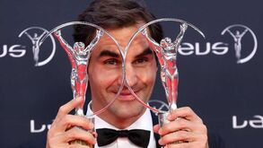 Federer bate Ronaldo e é o desportista mais premiado da história dos Laureus