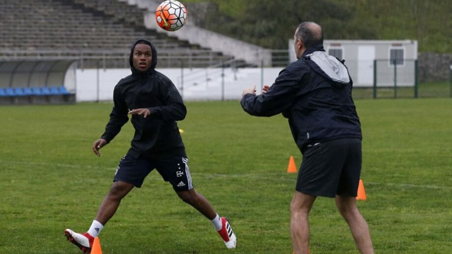 Encontrámos Renato Sanches a recuperar em Lisboa e mostramos-lhe como foi o treino