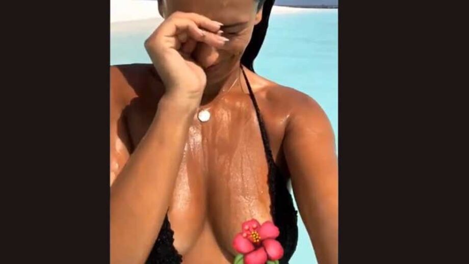 Atriz fez-se ao mar e o mar... fez das suas!