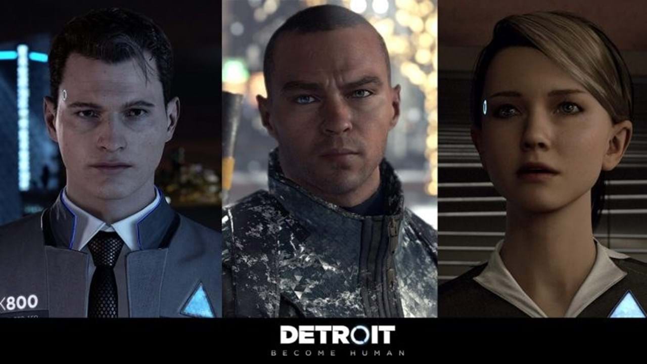 Os três heróis de <br />Detroit: Become Human - Record Gaming  - Jornal Record