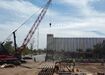 Construção do muro que divide México e EUA