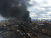 Nuvem de fumo preto no centro de Manchester causa pânico