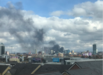 Nuvem de fumo preto no centro de Manchester causa pânico
