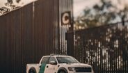 Construção do muro que divide México e EUA