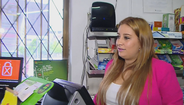 Margarida Ribeiro, do Café Ribeiro, em Famalicão, onde saiu bilhete vencedor do Euromilhões