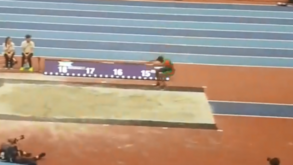 Este foi o salto que deu o bronze a Nelson Évora