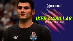 FIFA 18: Iker Casillas brilha... de penálti