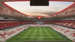 Bayern Munique vai 'pintar' estádio de vermelho e branco