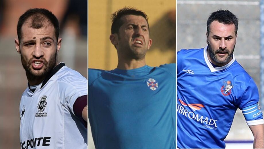 Amoreirinha (Sampedrense), Caneira (Negrais) e Pedro Ribeiro (Rebordosa)