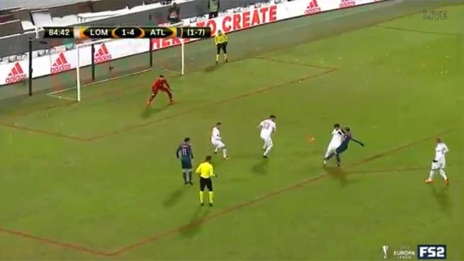 Quinto golo do At. Madrid em Moscovo foi uma maravilha