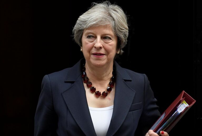 Theresa May, primeira-ministra do Reino Unido
