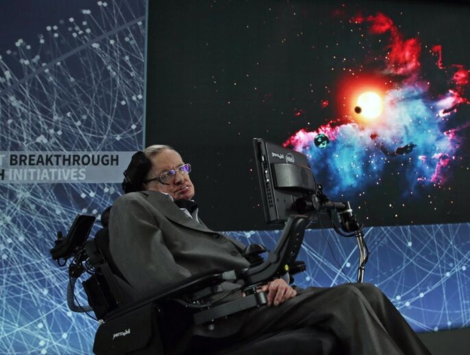 O cientista Stephen Hawking