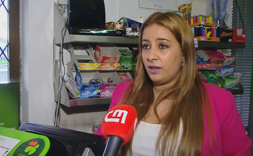 Margarida Ribeiro, do Café Ribeiro, em Famalicão, onde saiu bilhete vencedor do Euromilhões