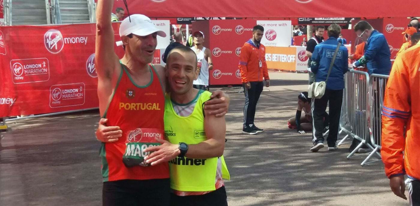 Cinco Atletas Paralimpicos Portugueses Na Maratona De Londres