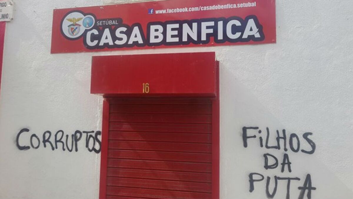 Casa do Benfica de Setúbal foi vandalizada - Benfica - Jornal Record