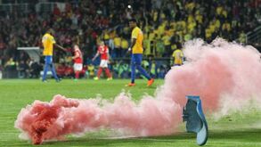 Final do Estoril-Benfica marcado por confrontos entre adeptos