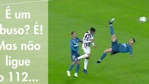 Cristiano Ronaldo voltou a marcar de bicicleta: recorde aqui os relatos mais 'loucos' de outro momento destes