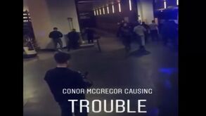 McGregor pode ser detido por causa desta cena que protagonizou em Nova Iorque
