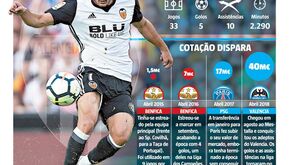 Cotação de Gonçalo Guedes dispara