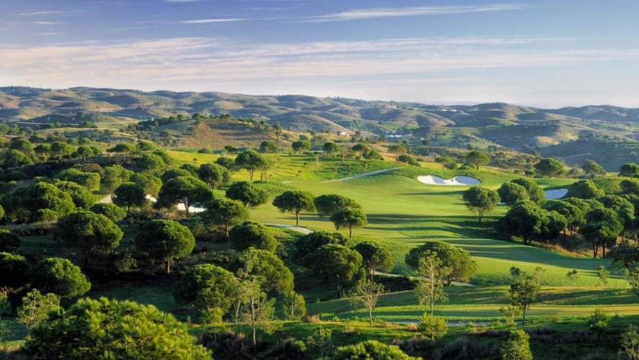 Campo de golfe do Monte Rei Golf & Country Club, em Vila Nova de Cacela (Vila Real de Santo António)
