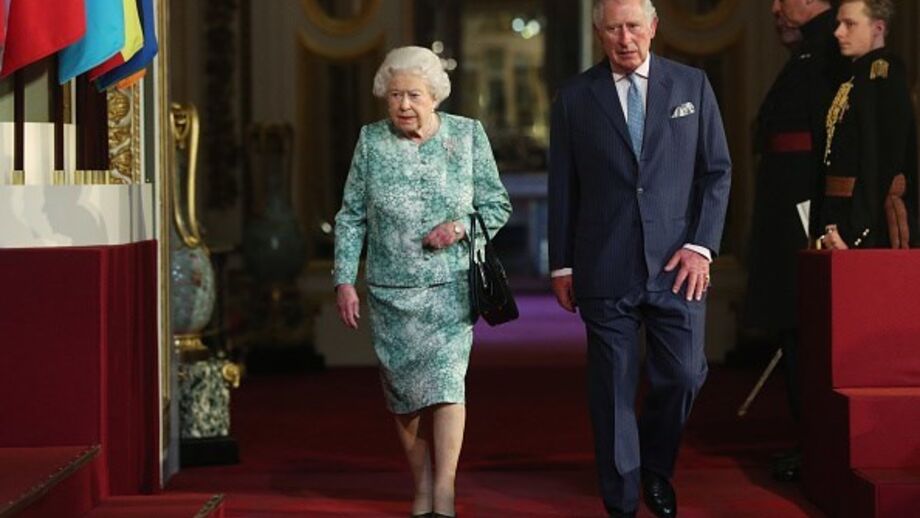 A rainha Isabel II