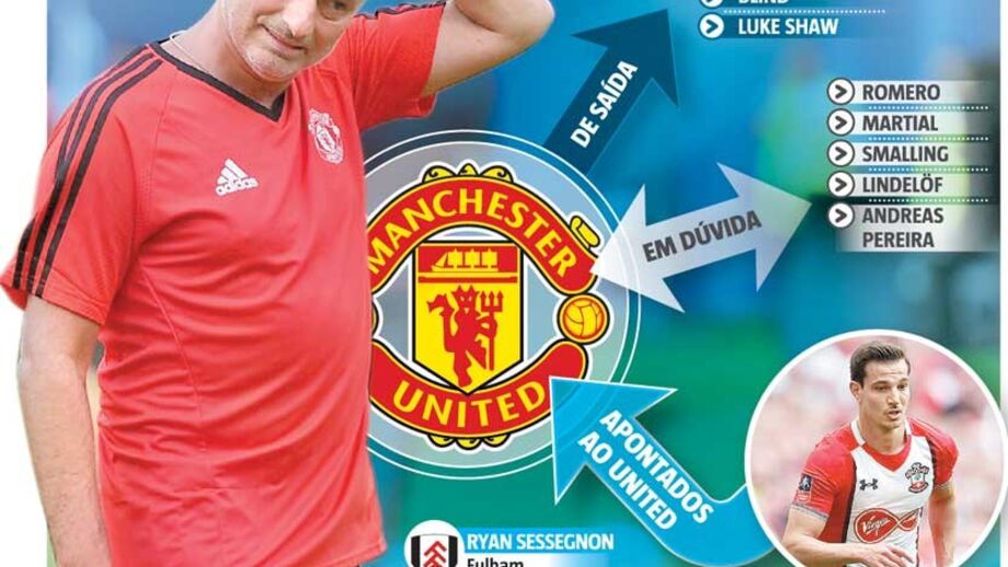 Mourinho pensou, pensou e já definiu o United para a próxima época