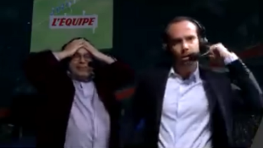 Comentadores do L'Equipe em êxtase com a bicicleta do português