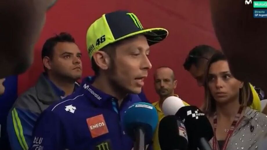 Tensão volta a subir depois de o italiano ter ido ao chão na Argentina