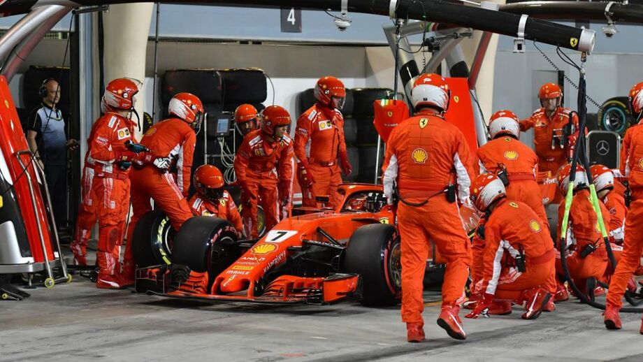 Finlandês da Ferrari foi forçado a desistir