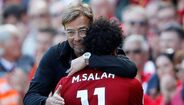 Jürgen Klopp e Salah