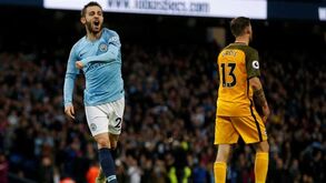 Com golo de Bernardo Silva, Man. City vence e quebra três recordes da Premier League