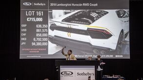 Papa Francisco vendeu Lamborghini por 715 mil euros