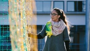 A história da menina do Tondela que apaixonou Portugal