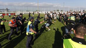 Festa do Farense acabou em confrontos